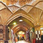 تصویر یکی از بازارهای سنتی ایران
